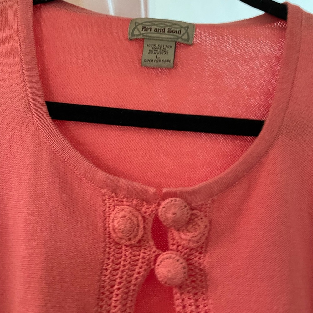 Sweater cover-up; women’s Large